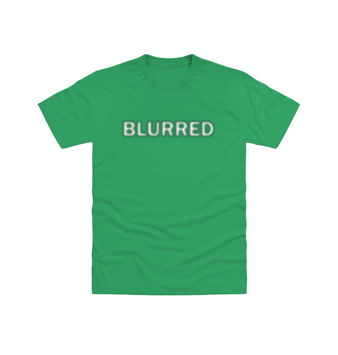 Antique Irish Green Blurred T Shirt