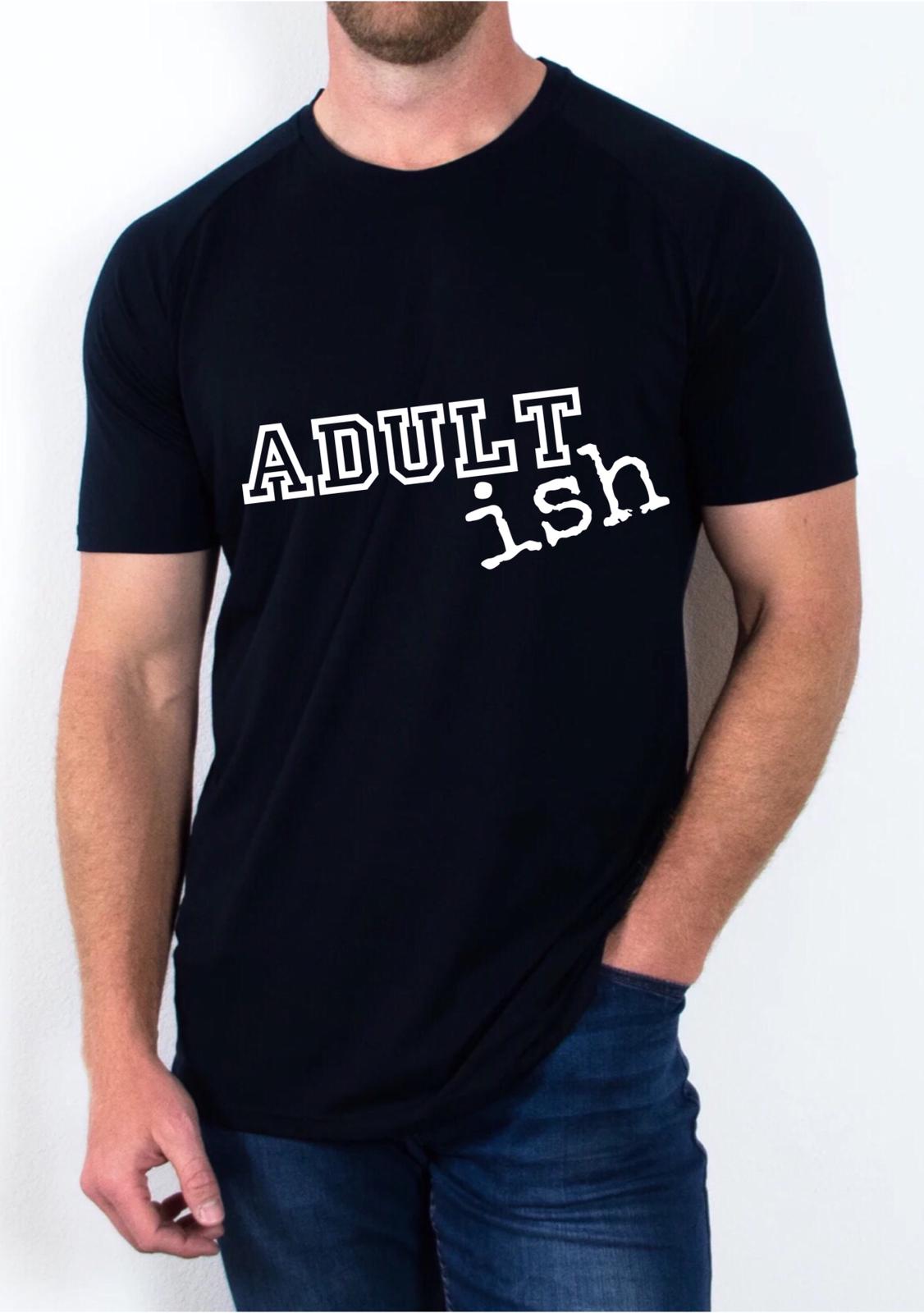 Adult (ish) College Style T Shirt