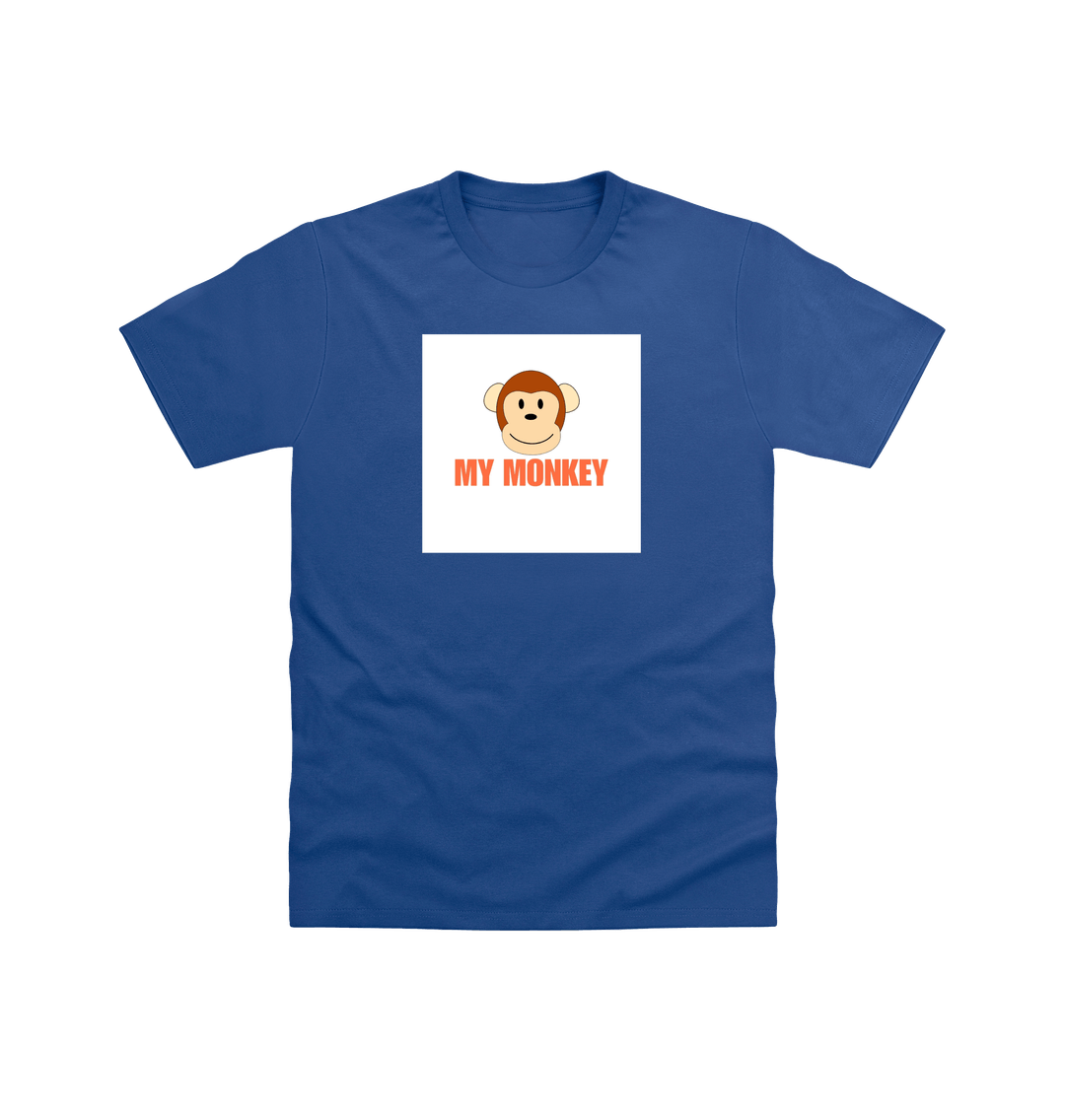 Cobalt My Monkey T Shirt DTF