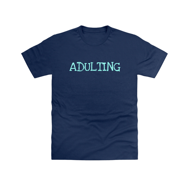 Navy Adulting T Shirt