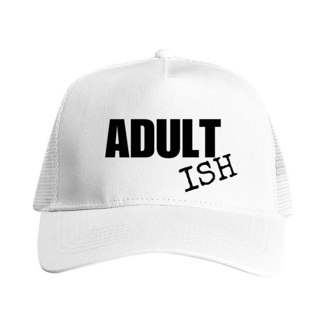 Adult Ish Snapback Trucker Cap - Embroidery