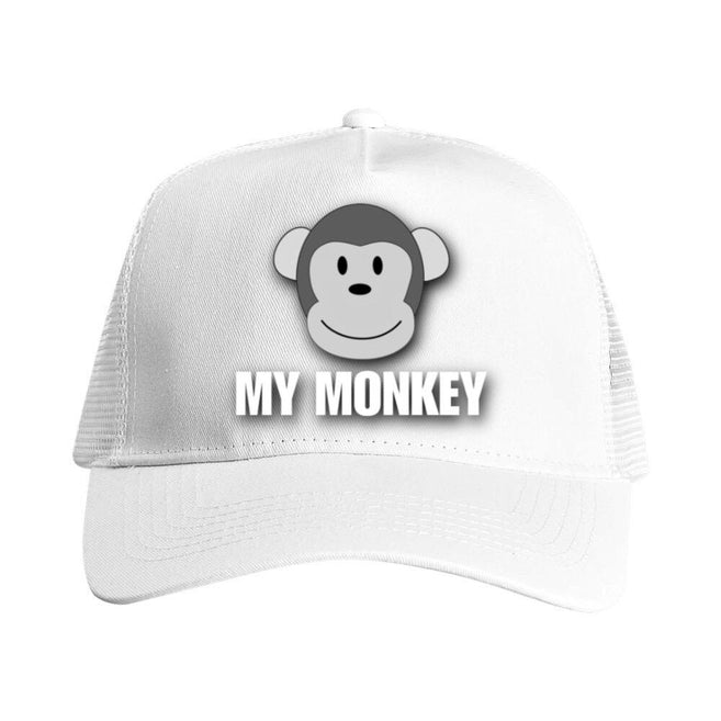 My Monkey Snapback Trucker Cap - Embroidery