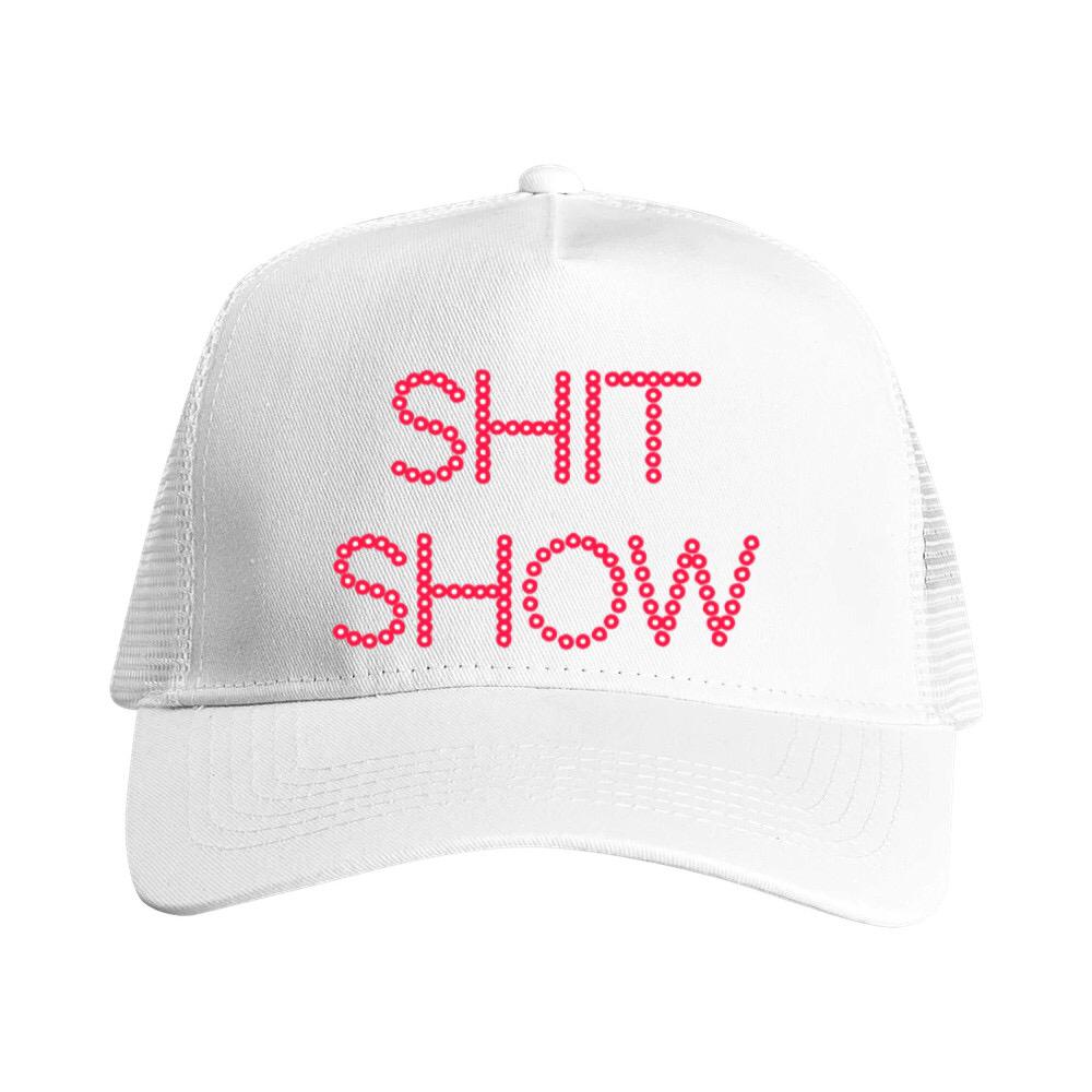 Shit Show Snapback Trucker Cap - Embroidery