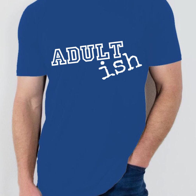 Adult (ish) College Style T Shirt