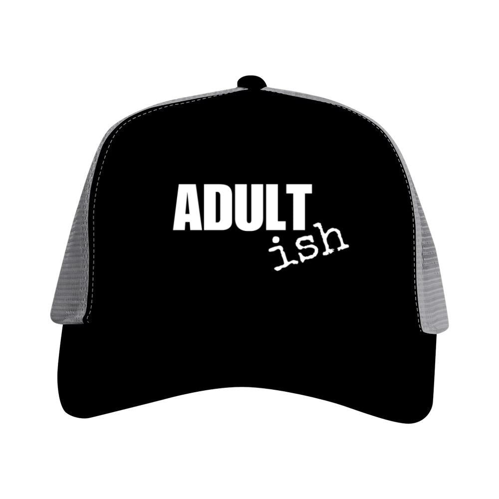 Adultish Snapback Trucker Cap - Embroidery