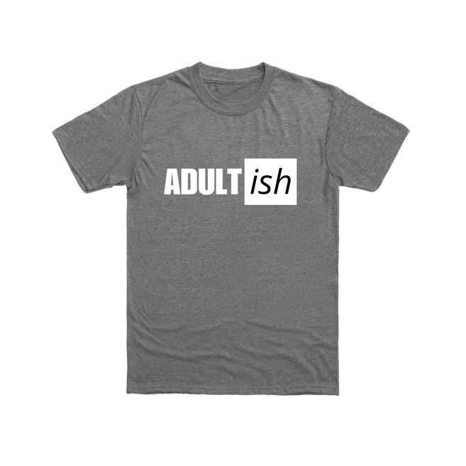 Graphite Heather Adult (ish block) T Shirt DTF