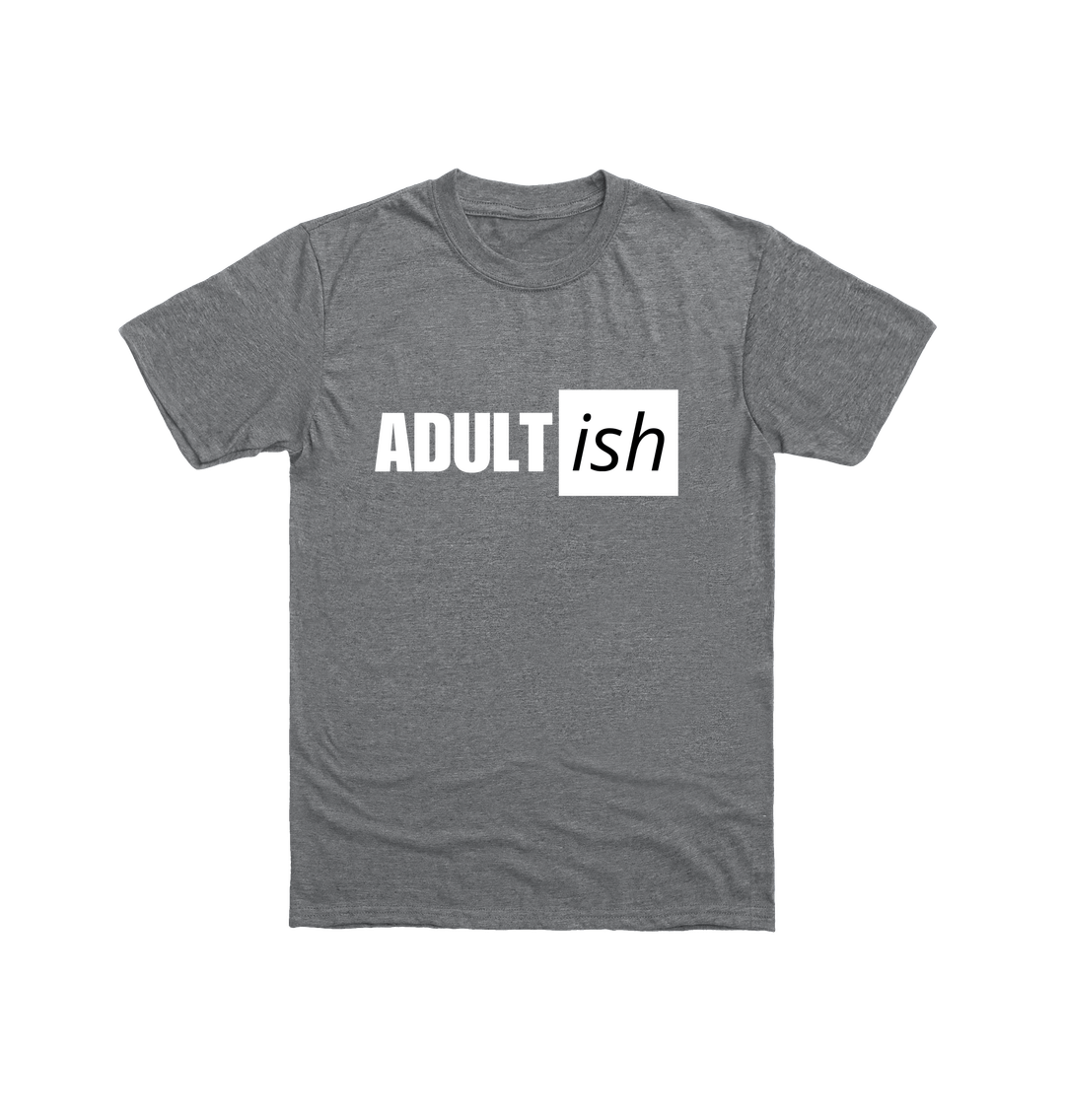 Graphite Heather Adult (ish block) T Shirt DTF