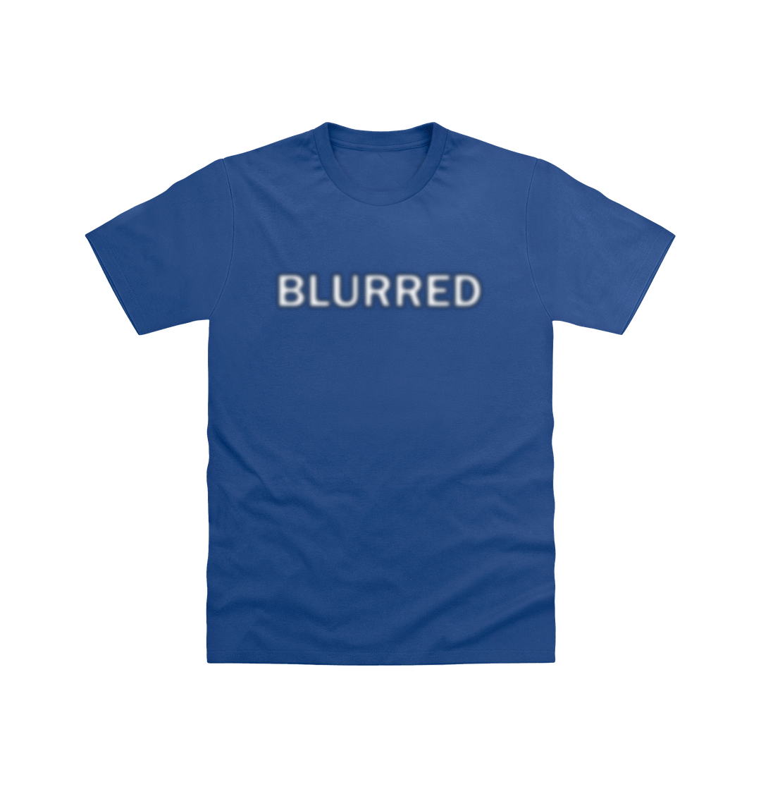 Cobalt Blurred T Shirt
