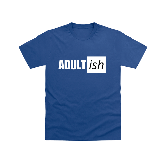 Cobalt Adult (ish block) T Shirt DTF