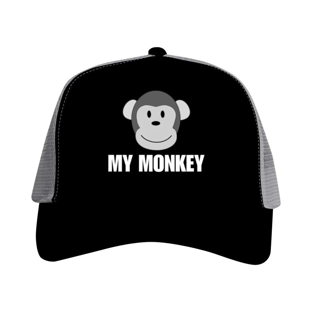 My Monkey Snapback Trucker Cap - Embroidery