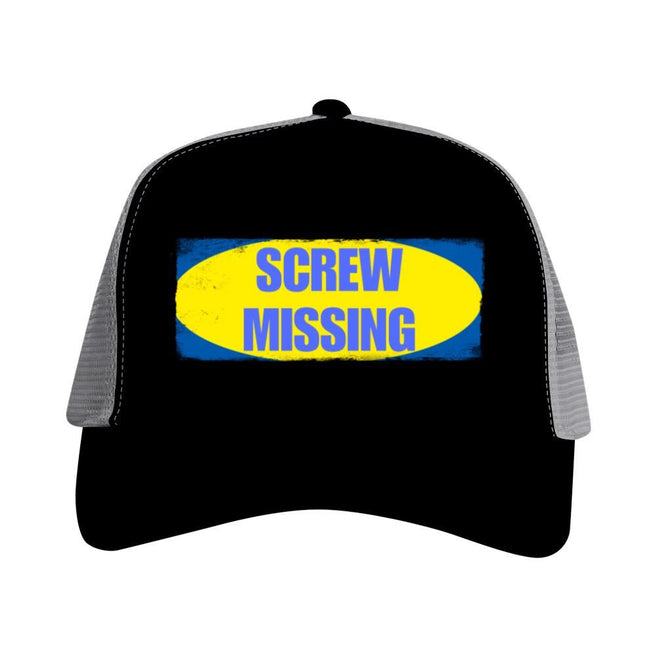 Screw Missing Snapback Cap - Embroidery